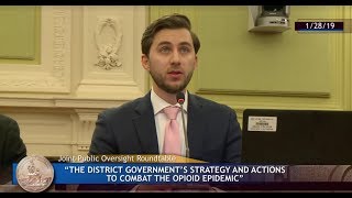 EVERFI VP of Impact Rob Buelows DC Council Testimony on Combatting the Opioid Epidemic [upl. by Ernst709]