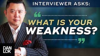 Interview Question “What Are Your Weaknesses” And You Say “” [upl. by Marlie]