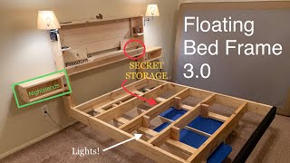 How to Build a queen bed frame with a lot of storage [upl. by Racso]