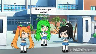 Osana Vs AyanoEpic Rap Battles Of Akademi•Gacha Life Version [upl. by Ihcehcu]