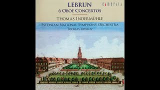 Lebrun  Oboe Concerto Nr 1 D Minor  Thomas Indermühle [upl. by Dnaloy929]