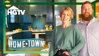 BOLD Eclectic Home Remodel  Hometown  HGTV [upl. by Bailey]