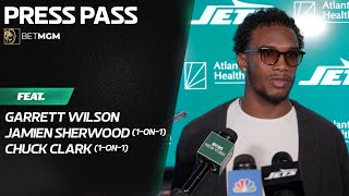 Garrett Wilson on The Jets Need For A Faster Start And To Finish Strong [upl. by Suicul]