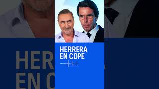 Carlos Herrera responde a Sánchez por su comparación con Aznar quotMezcla chulería e ignoranciaquot [upl. by Kantor]