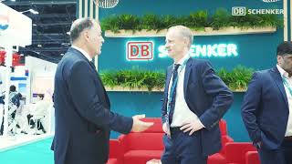 DB SCHENKER Highlights from Breakbulk Middle East 2024 [upl. by Baram418]