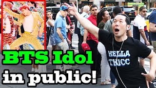 BTS  IDOL  KPop Dance in Public [upl. by Nnaecarg731]