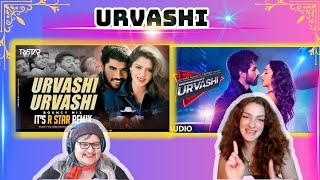 URVASHI URVASHI Song REACTION Original vs Remake Prabhudeva Shahid KapoorKiara Advani urvashi [upl. by Lodmilla]