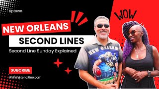 New Orleans Second Line Sunday Explained  Travel Vlog [upl. by Yecniuq820]