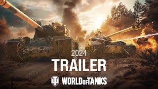 World of Tanks  Trailer 2024 [upl. by Muhan]