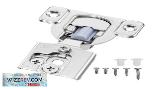 VEVOR Cabinet Door Hinges 50 Packs Partial Overlay Soft Close for Framed Review [upl. by Asseral]