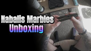 Nabalis Marbles Unboxing and First thoughts [upl. by Carlota]