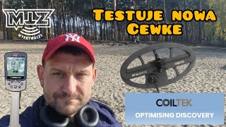 Poszukiwania z xterra elite  unboxing i pierwsze testy cewki Coiltek 10x5 od MTZ wykrywacze [upl. by Cardie]