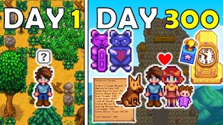 300 Days of Stardew Valley  The Movie [upl. by Ahsonek2]