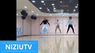 【NiziuTV】NiziU ダンスの練習【니쥬티비】 [upl. by Margi290]