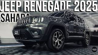 Novo Jeep Renegade Sahara 2025  Rebatimento dos Retrovisores e Câmera Frontal Confira… [upl. by Idihc446]