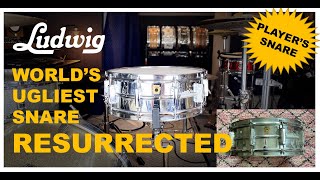 SNARE DRUM RESTORATION  1967 Ludwig LM400 14x5 Players Snare [upl. by Dang]