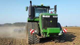 🔥Uprawa i Siew Rzepaku Na Dużą Skalę w Firmie Agrito🔥John Deere 9RX🔥 [upl. by Agna898]