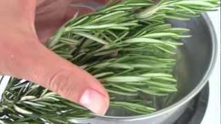 DIY ROSEMARY HAIR RINSE for healthy scalp and hair [upl. by Bitthia]