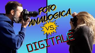 Fotografia ANALOGICA VS DIGITALE  Sfida con Pasquale Ettorre [upl. by Boccaj]