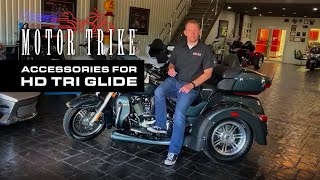 MOTOR TRIKE  Accessories for Tri Glide [upl. by Sonaj273]