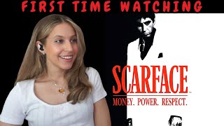 Scarface 1983 ♡ MOVIE REACTION  FIRST TIME WATCHING [upl. by Agnola588]