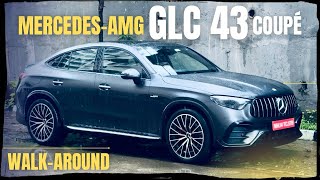 2024 MercedesAMG GLC 43 4MATIC coupé walkaround  pricier but powerful [upl. by Yrral]