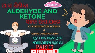 Aldehyde amp Ketone CANNIZZAROS REACTION AND ALDOL CONDENSATIONCHSECOMPITATIVE EXAMES [upl. by Kowtko445]