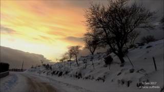 Neve al Tramonto  Monte SantAngelo [upl. by Eadas]