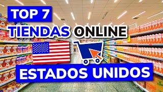 🥇 TOP 7 mejores Tiendas Online de ESTADOS UNIDOS comprar en USA por Internet [upl. by Medrek]