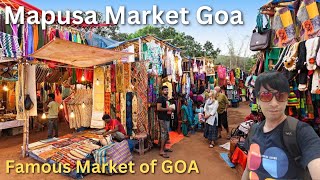 Mapusa Market Goa  Mapusa Friday Market Goa  Mapusa Municipal Market  Walking Tour  VIBS VLOG [upl. by Erehs]