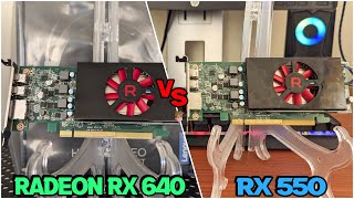 ¡Llevando la Radeon RX 640 4gb al máximo ¿Mejor que una RX 550 4gb Low Profile 😬 [upl. by Call]