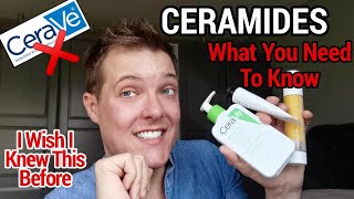 CERAMIDES Explained  The Best Ceramide Moisturizer CeraVe Free [upl. by Catherine100]