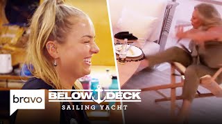 A Charter Guest Wipes Out Twice  Below Deck Sailing Yacht Highlight S4 E1  Bravo [upl. by Chi]