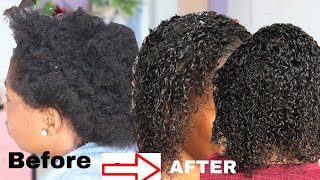 JHERI CURLl ACTIVATOR ON NATURAL HAIR TYPE 4C [upl. by Rowell]