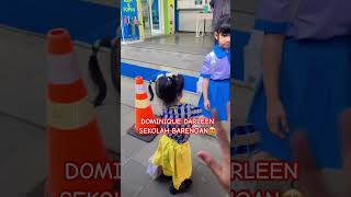 DOMINIQUE DARLEEN SEKOLAH BARENG😍 viralvideo trending shortviralvideo [upl. by Towney]