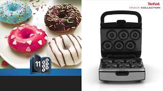 Donuts maken met de Tefal Snack Collection [upl. by Fryd562]