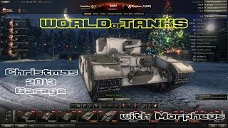 World of Tanks Christmas Garage 2013 [upl. by Eylatan207]