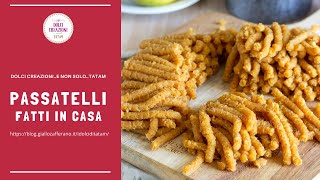 PASSATELLI FATTI IN CASA [upl. by Krigsman]