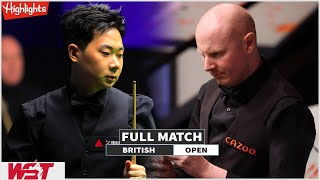 Lyu Haotian vs Anthony McGill Full Match Highlights  British Open 2024 [upl. by Brouwer83]