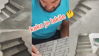 SUBTITLES Stepenice načini postavljanja keramike postoji ih mnogo ali koji su lakši  🤗😉 [upl. by Hsiri138]