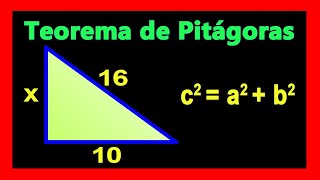 ✅👉 Como sacar un Cateto teniendo Hipotenusa y Cateto [upl. by Marja459]