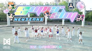 【KPOP IN PUBLIC  Flycam 】NewJeans뉴진스 “Super Shy”  Dance cover by Double Eight CREW from Vietnam [upl. by Oshinski964]