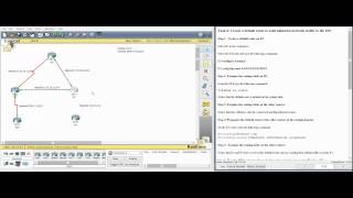 Routing table corruption activity 743 Packet tracer labs [upl. by Leorsiy400]