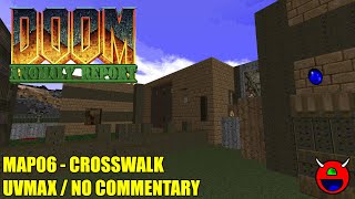 Doom 2 Anomaly Report  MAP06 Crosswalk  All Secrets No Commentary [upl. by Analeh]