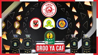 LIVE DROO YA ROBO FAINALI LIGI YA MABINGWA AFRIKA  CAFCL DRAW QUARTER FINAL 2024 [upl. by Rases547]