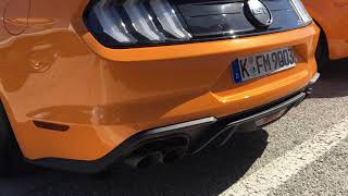 2018 Ford Mustang GT European Version start up sound [upl. by Egon333]