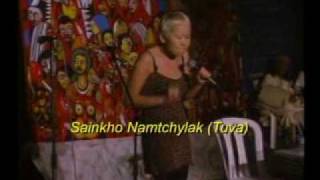 Performances Sainkho Namtchylak Tuva [upl. by Peednas]