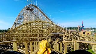 Cú Chulainn front seat onride HD POV 60fps Tayto Park Cu Chulainn [upl. by Harned]