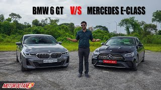 Mercedes EClass vs BMW 6 GT Comparison [upl. by Gensmer]