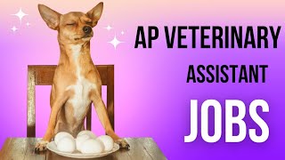 AP VETERINARY ASSISTANT JOBS NOTIFICATION UPDATES TODAY 2024  ap aha jobs notification today update [upl. by Nnylatsyrc]